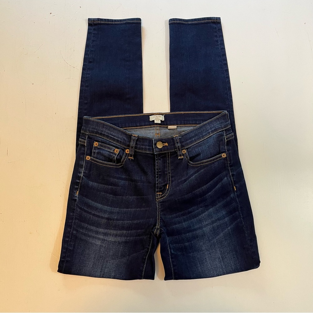 J. Crew Skinny Fit Dark Wash Jeans